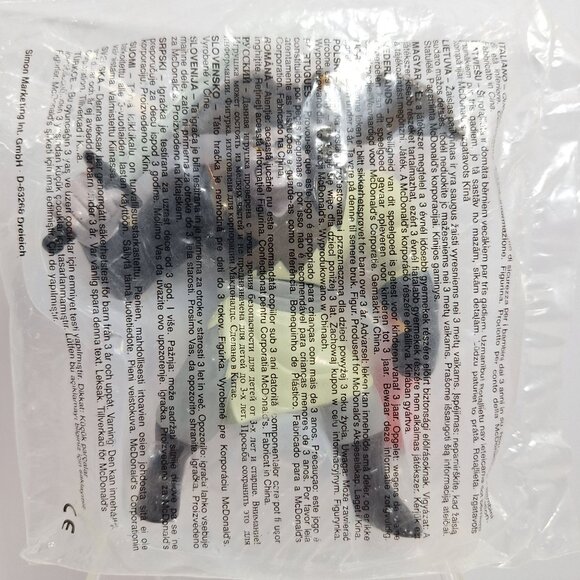 McDonalds Mulan Shan Yu Toy Figure Sealed 1998 Happy Meal Collectible - Picture 2 of 7